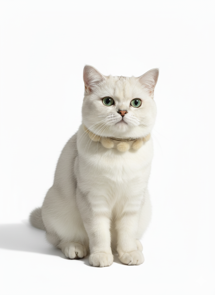 Organic Fluffy Charm Pet Collar