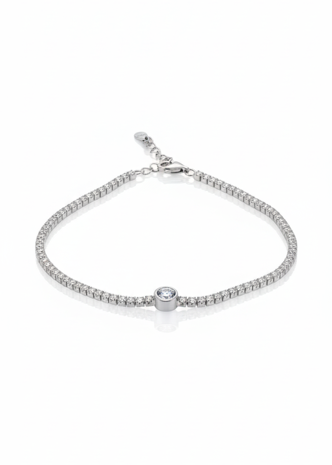 Luna Solitaire Bracelet