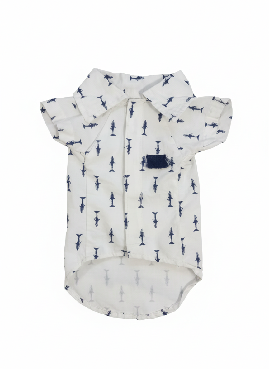 Sharky Waves Pet Shirt