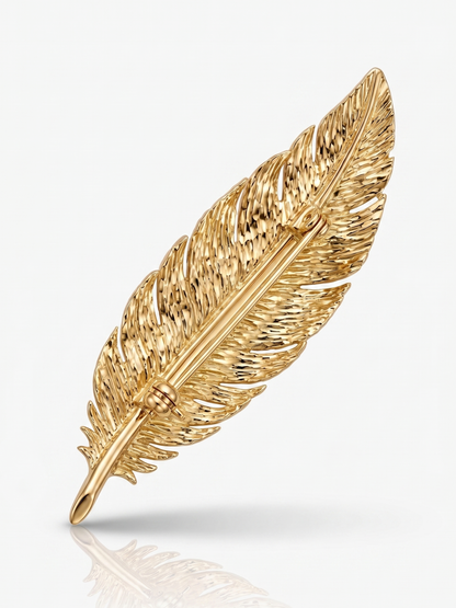 Stellar Quill Brooch