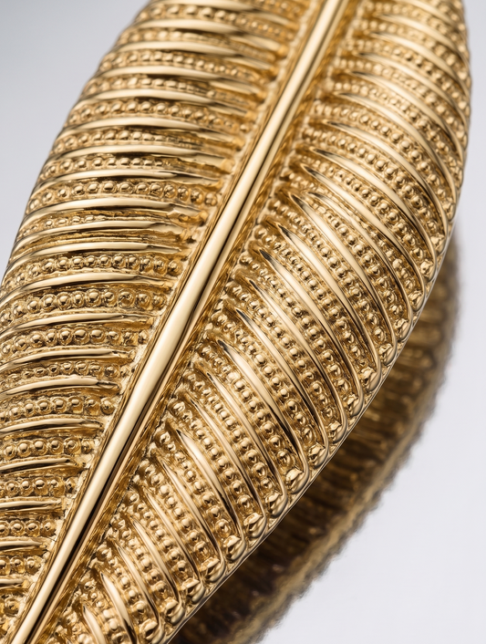 Stellar Quill Brooch