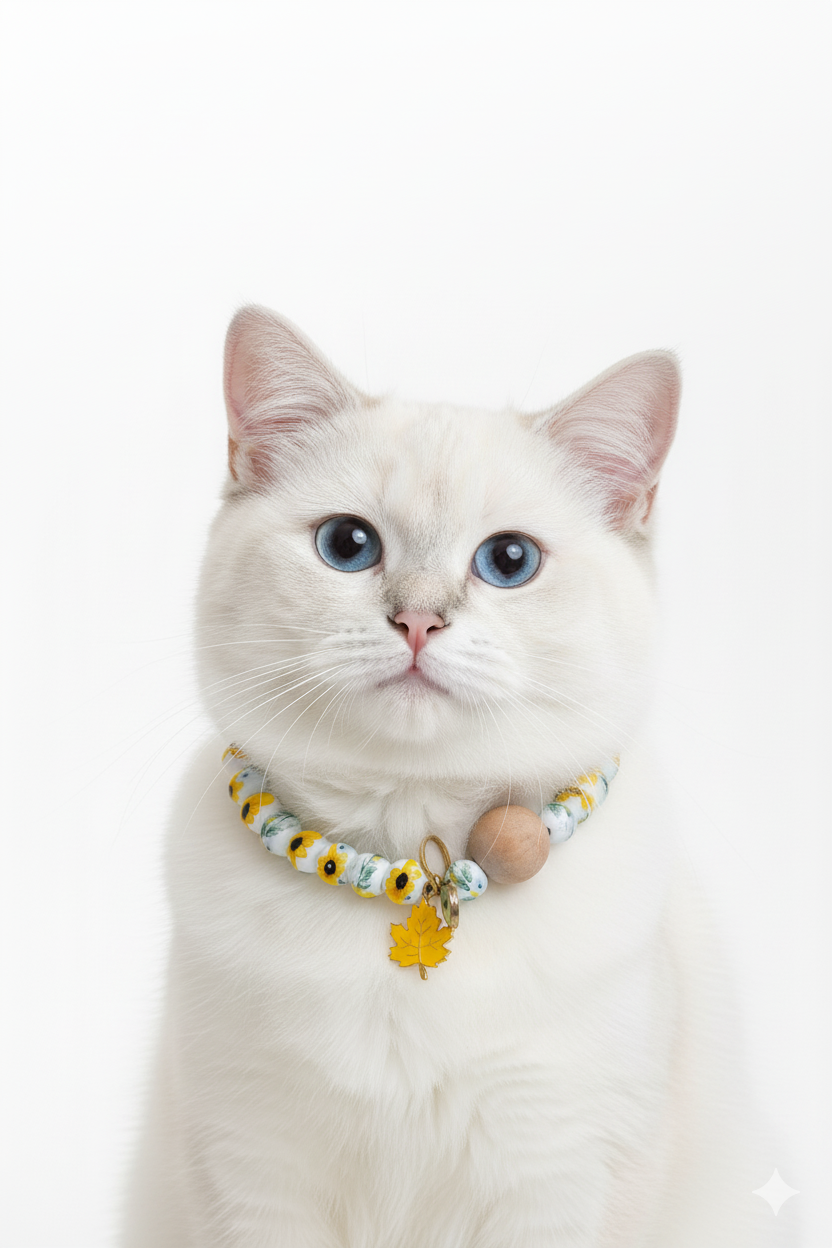 Floral Summery Pet Necklace