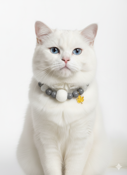 Playful Ceramic Necklace for Pets