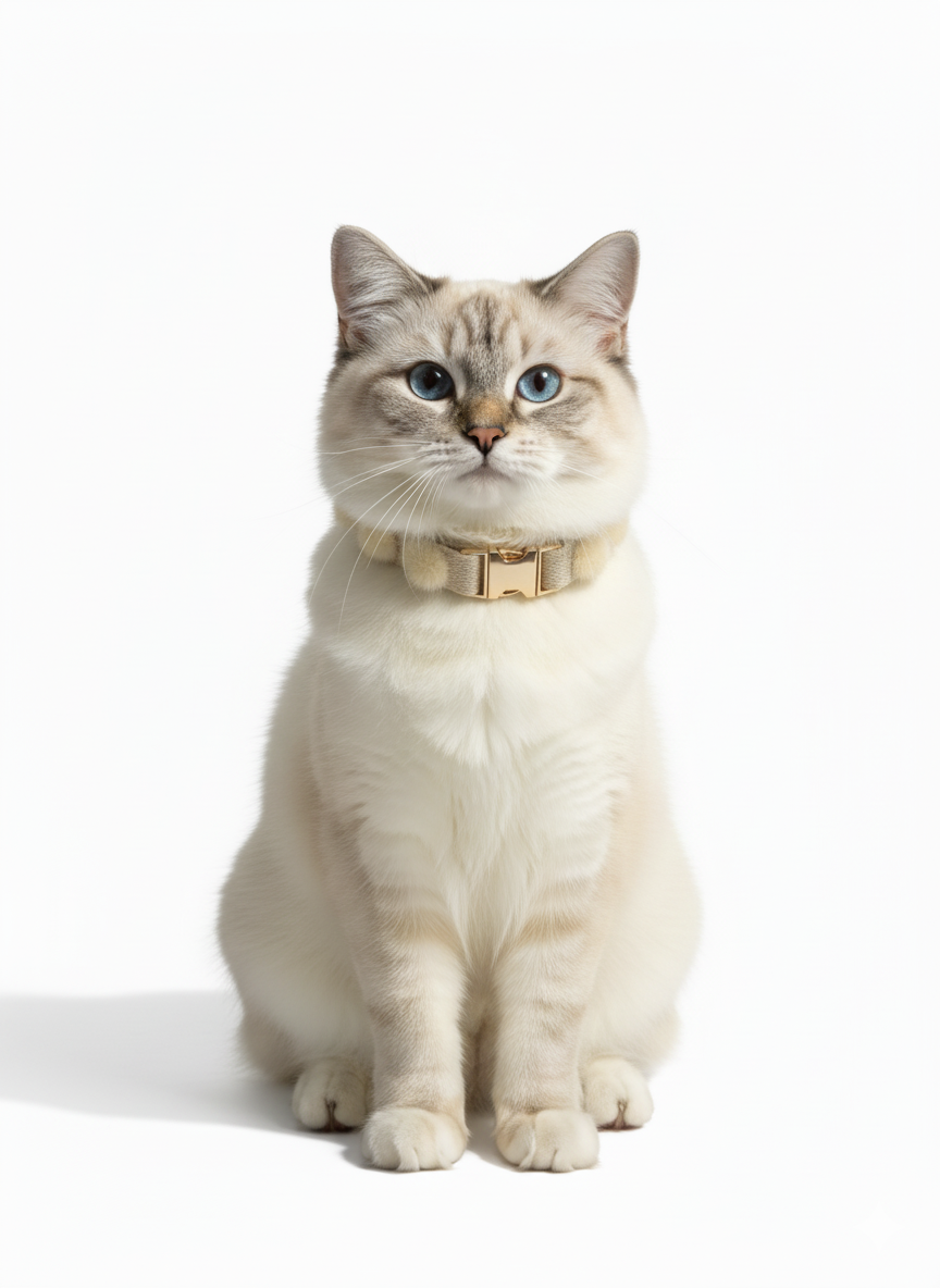 Organic Fluffy Charm Pet Collar