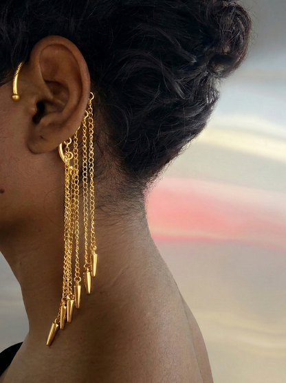 Stellar Spikes Ear Cuffs