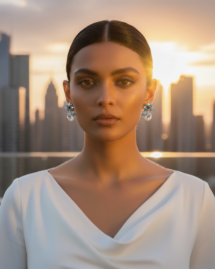 Turquoise Royale Drops