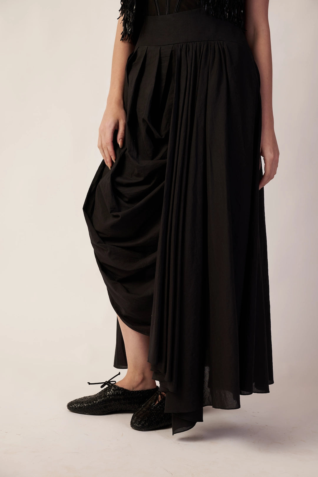 Horizon Draped Skirt