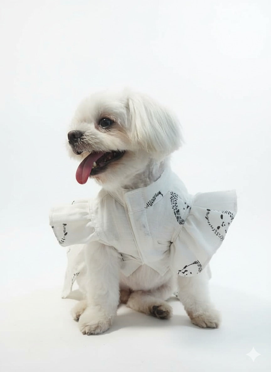 Fluffy Hedgehog Pet Dress