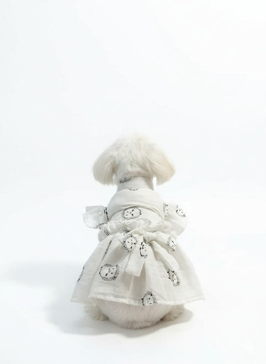 Fluffy Hedgehog Pet Dress
