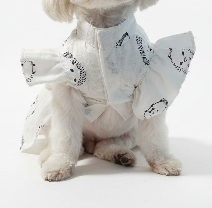 Fluffy Hedgehog Pet Dress