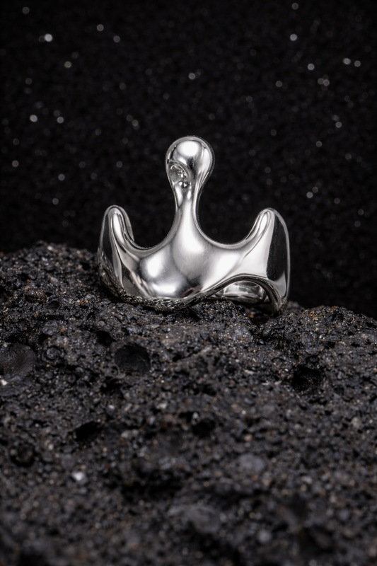 Celestial Drift Crome Ring