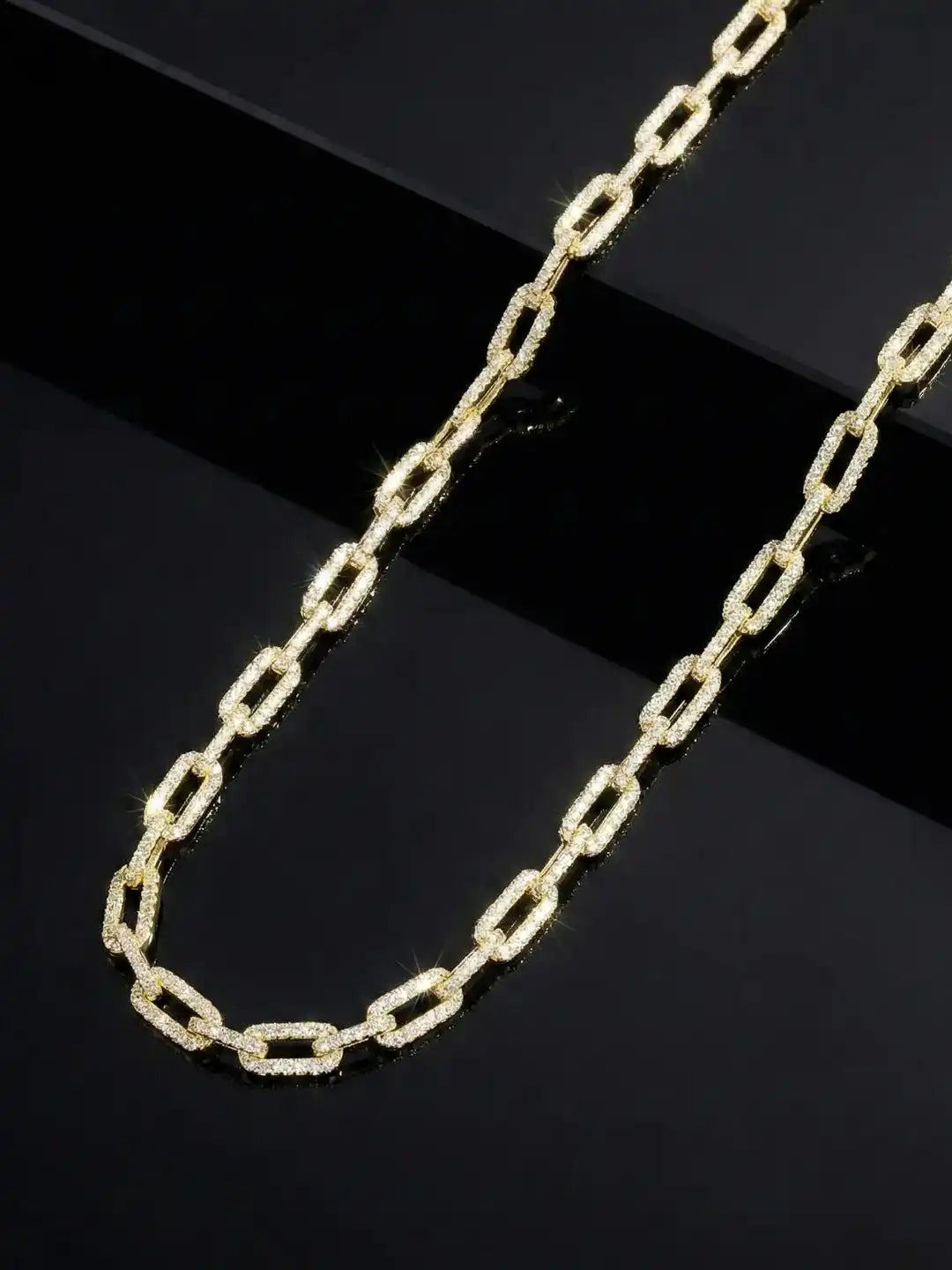 Gold Plated choker with little Gemstone.