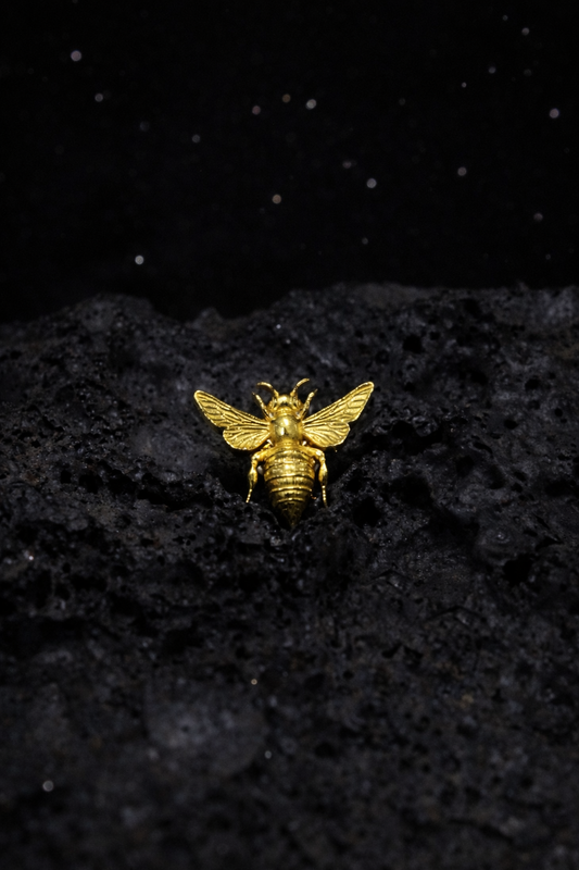 Aurelia Hive Brooch