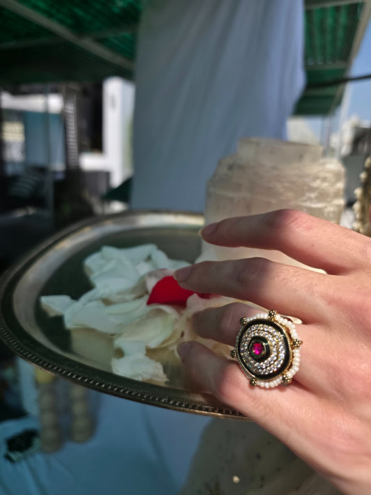 Maharani Chakra Ring - Heritage  Jewelry by nEo