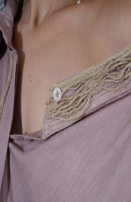 Moonpetal Dress : Close-up of a beige with intricate lace detailing - near Earth object| Women Dresses | Pret Clothes | nEo Clothes