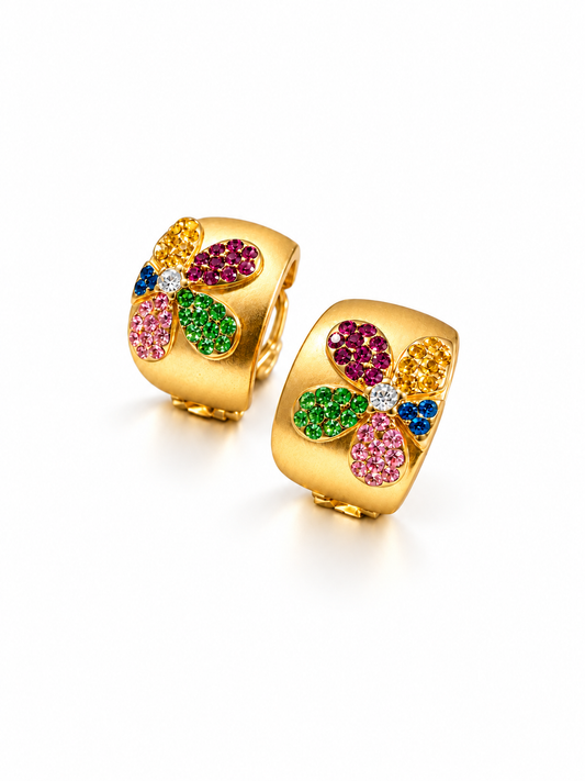 Moonlit Bloom Earrings