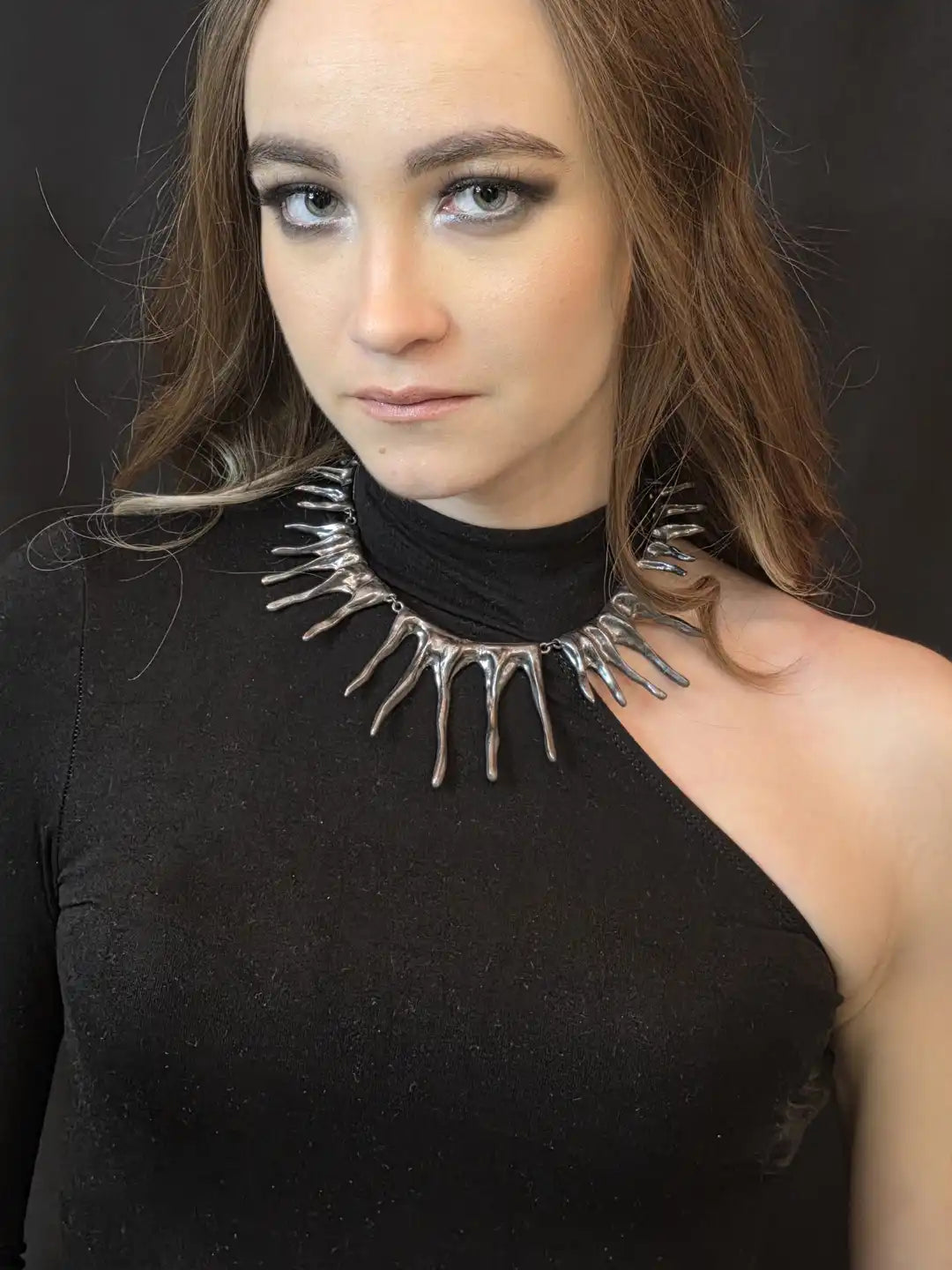 Gun Metal Plated Choker Nova Choker