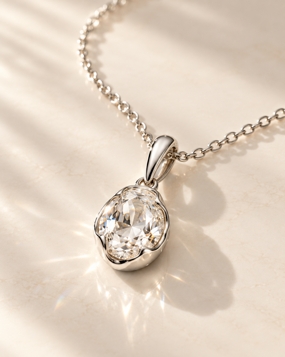 Lunar Solitude Necklace