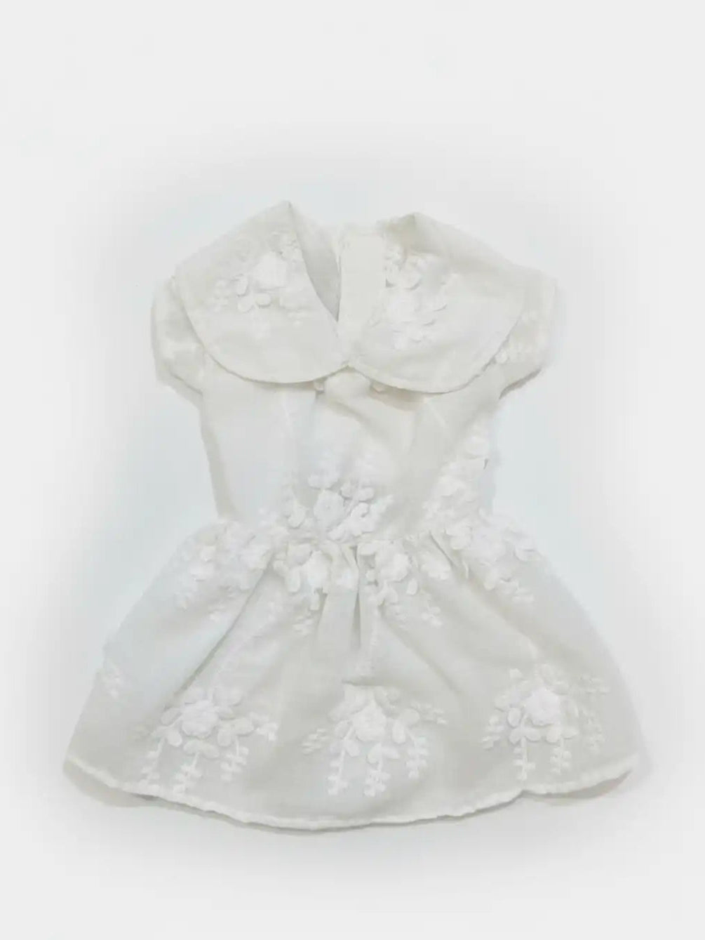 White embroidered dress 