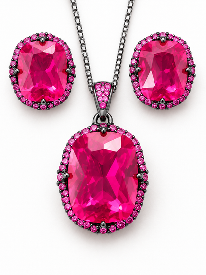 Twilight Ember Pendant Set