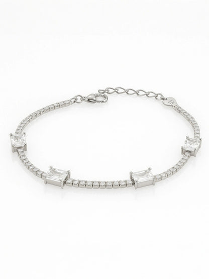 Radiant Quadra Bracelet crafted in 925 silver