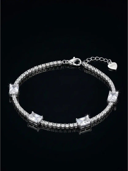 Radiant Quadra Bracelet crafted in 925 silver