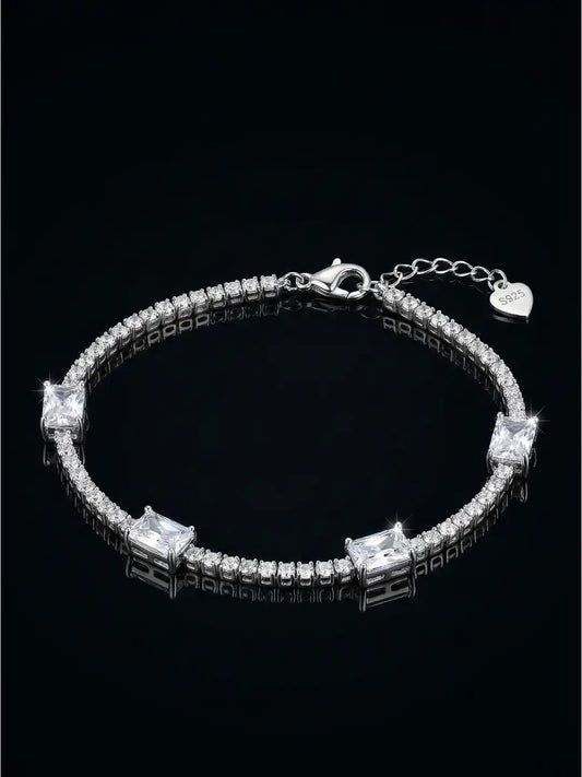 Radiant Quadra Bracelet crafted in 925 silver