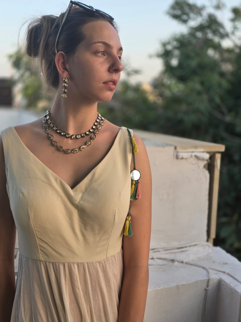 Rajsi Noor Set  Necklace & Earrings - Heritage Jewelry by nEo
