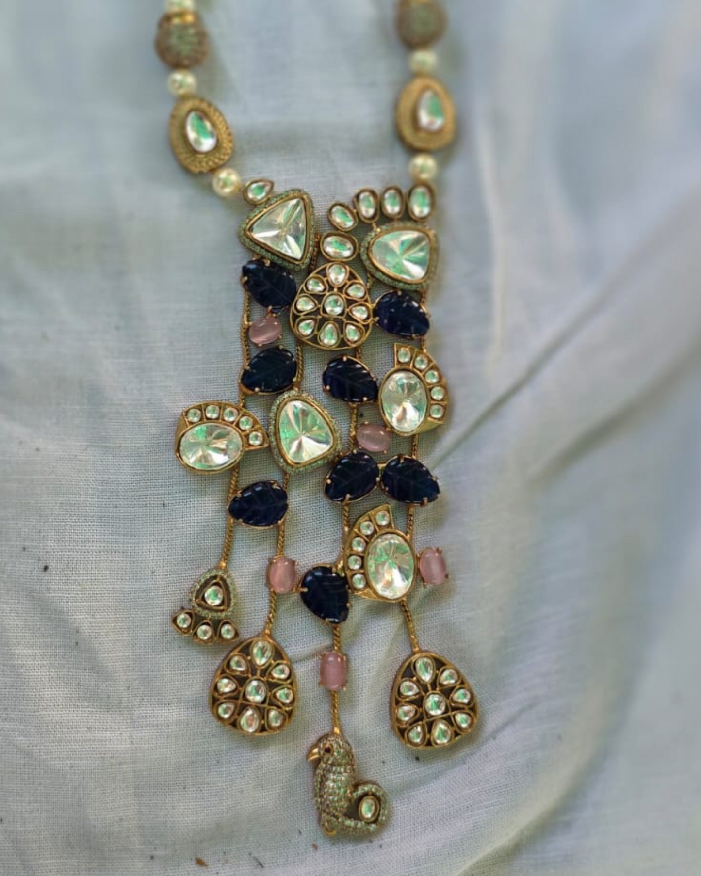 Regal Dynasty Set Necklace & Earrings - Heritage jewelry by nEo