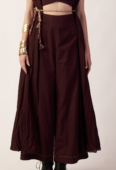 Coca cola long pant with gold accessories | Women's Pants | Bottoms | Pret Clothes | nEo Clothes.