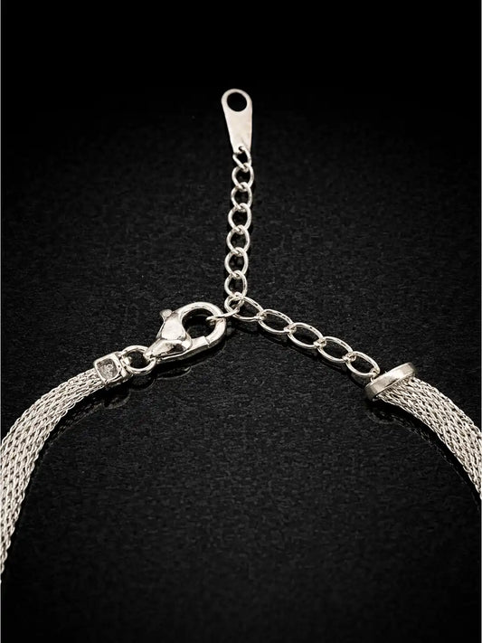 Solar Gleam Bracelet crafted in 925 silver