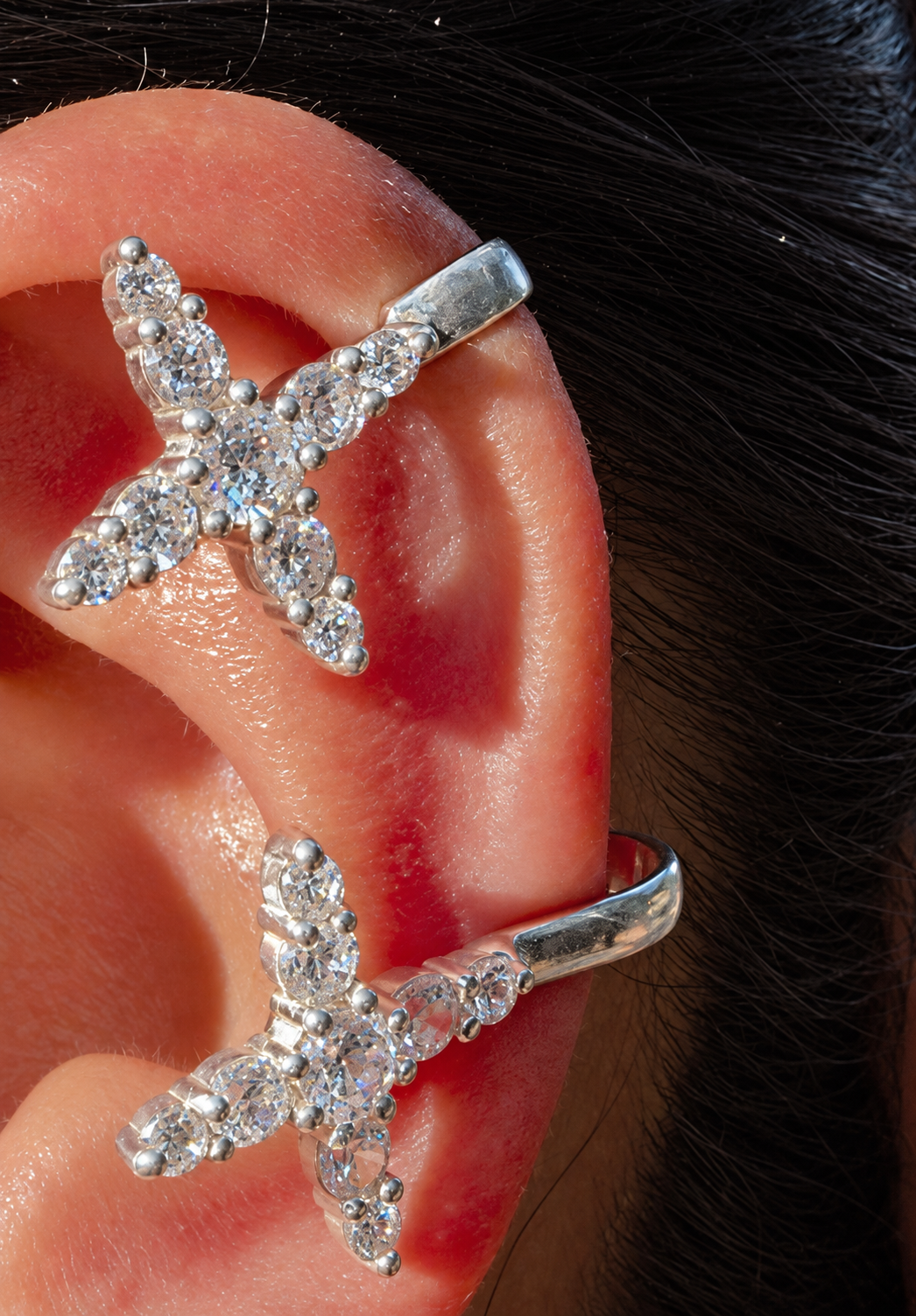 Night Star Ear Cuff
