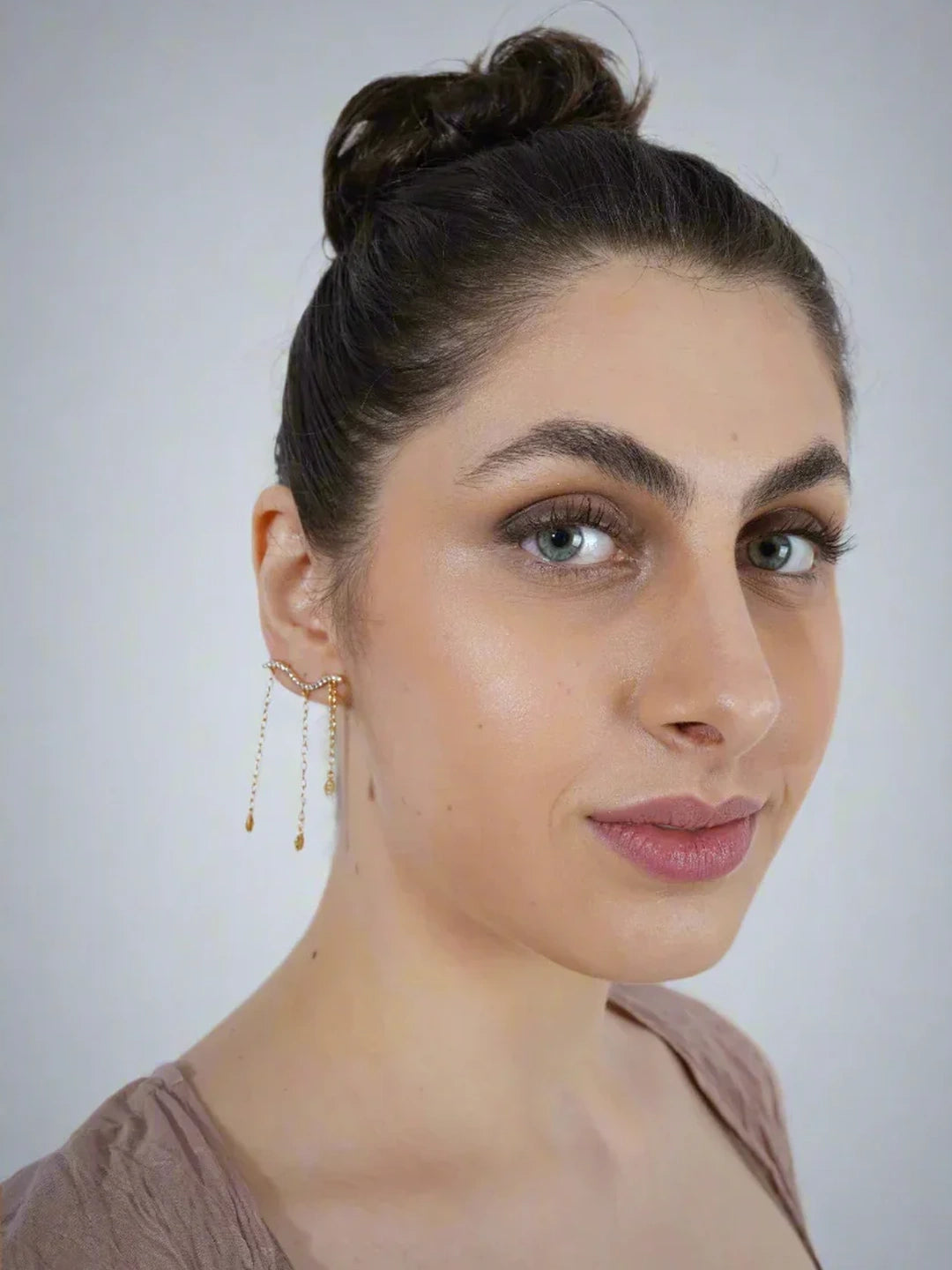 24k Gold Plated Earrings Starfall Earrings