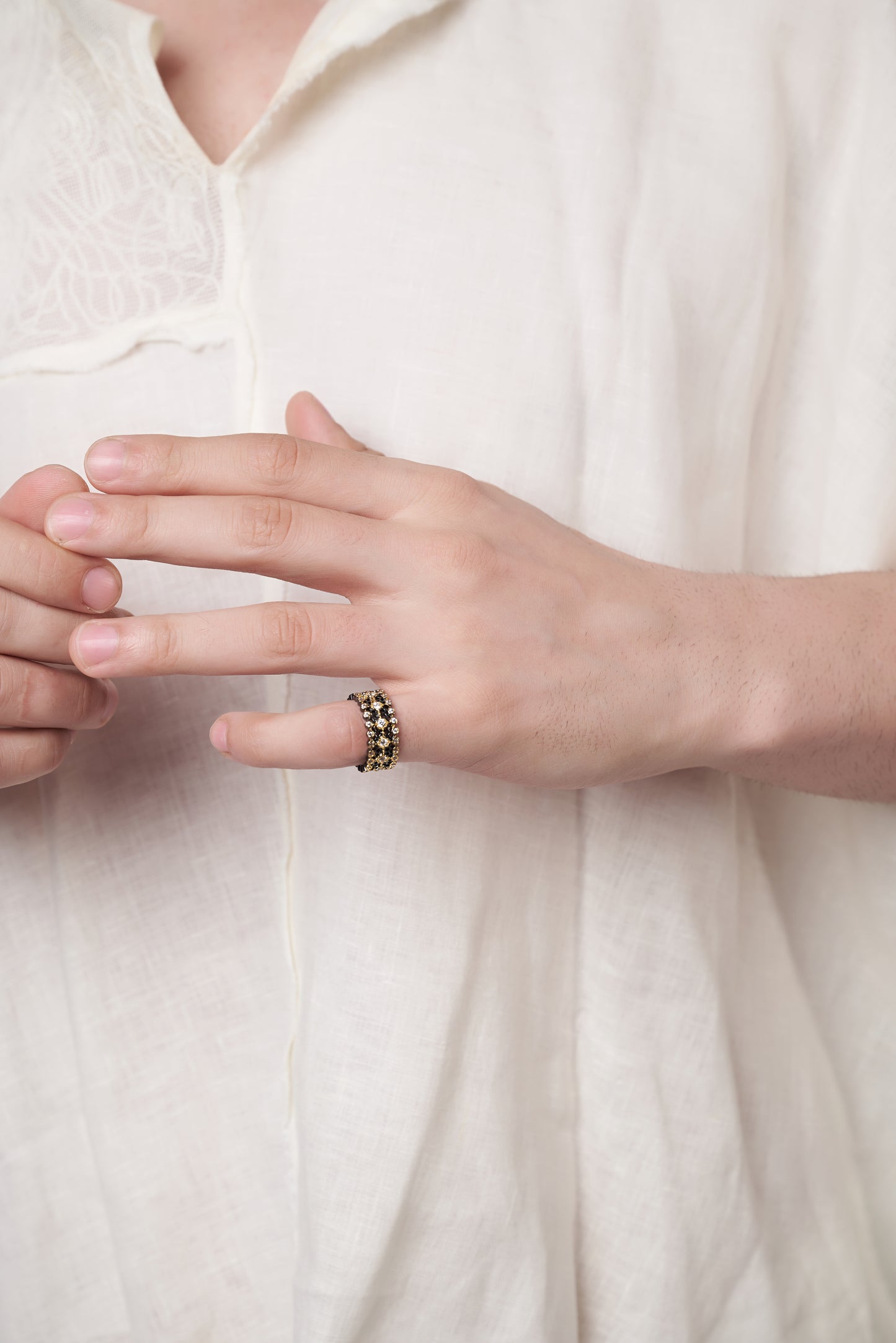 Midnight Mosaic Ring (Man)