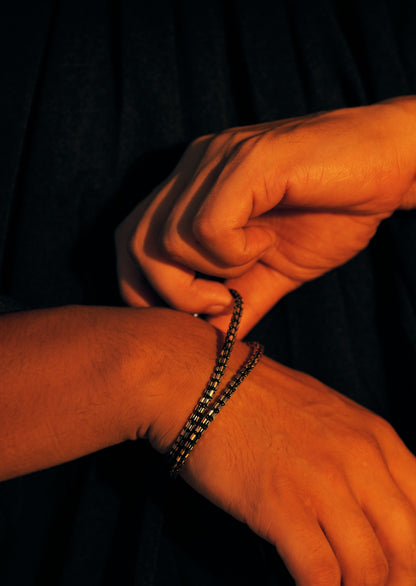 Noir Chain Bracelet (Man)