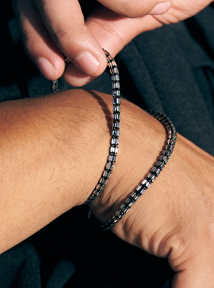 Noir Chain Bracelet (Man)