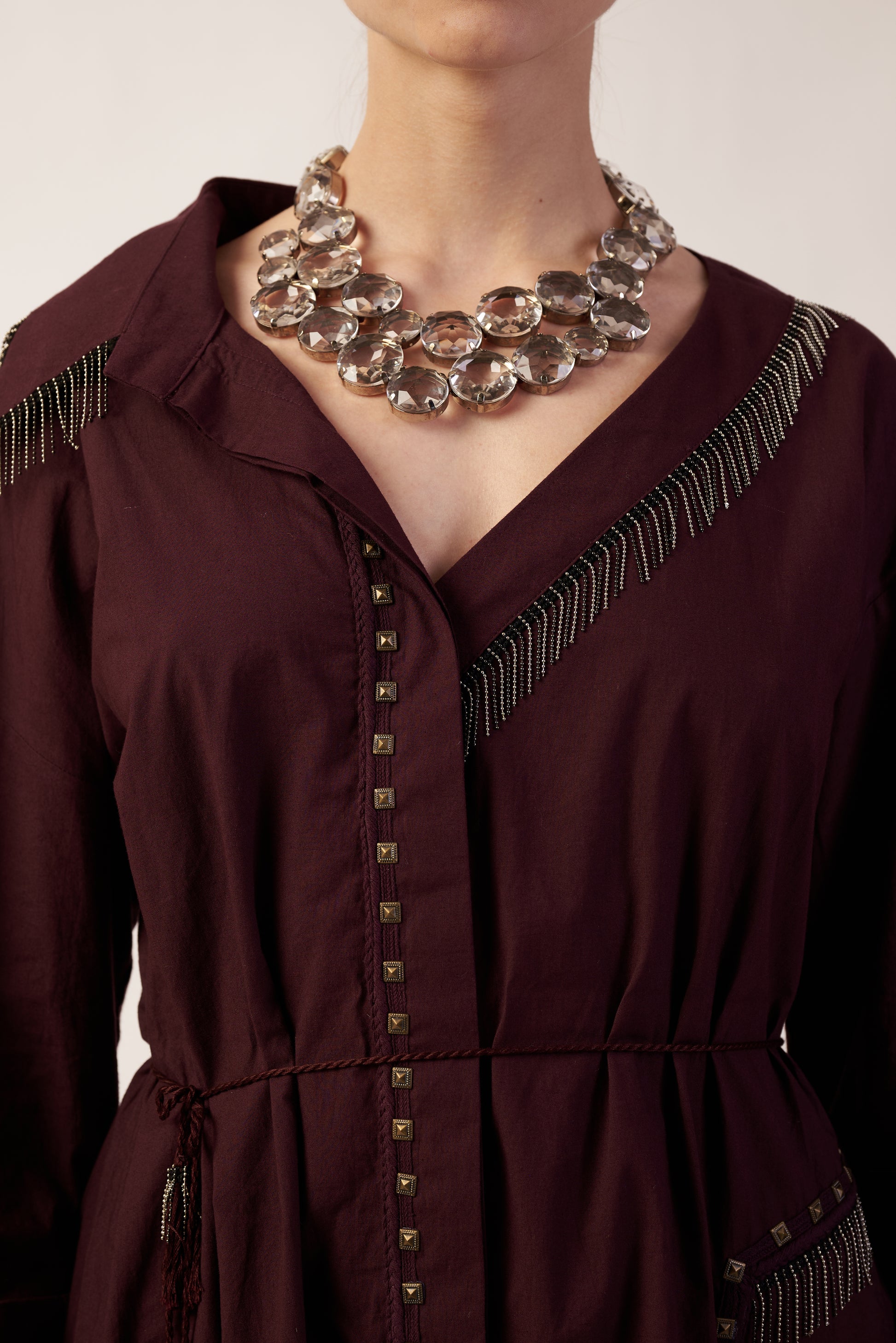 Coca Cola dress with decorative elements with a necklace  | Women Dresses | Pret Clothes | nEo Clothes.