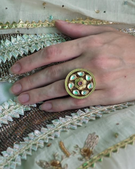 Regalia Kundan Ring