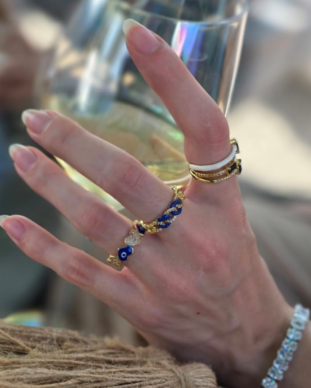 Azure Eclipse - (Stack of 5)