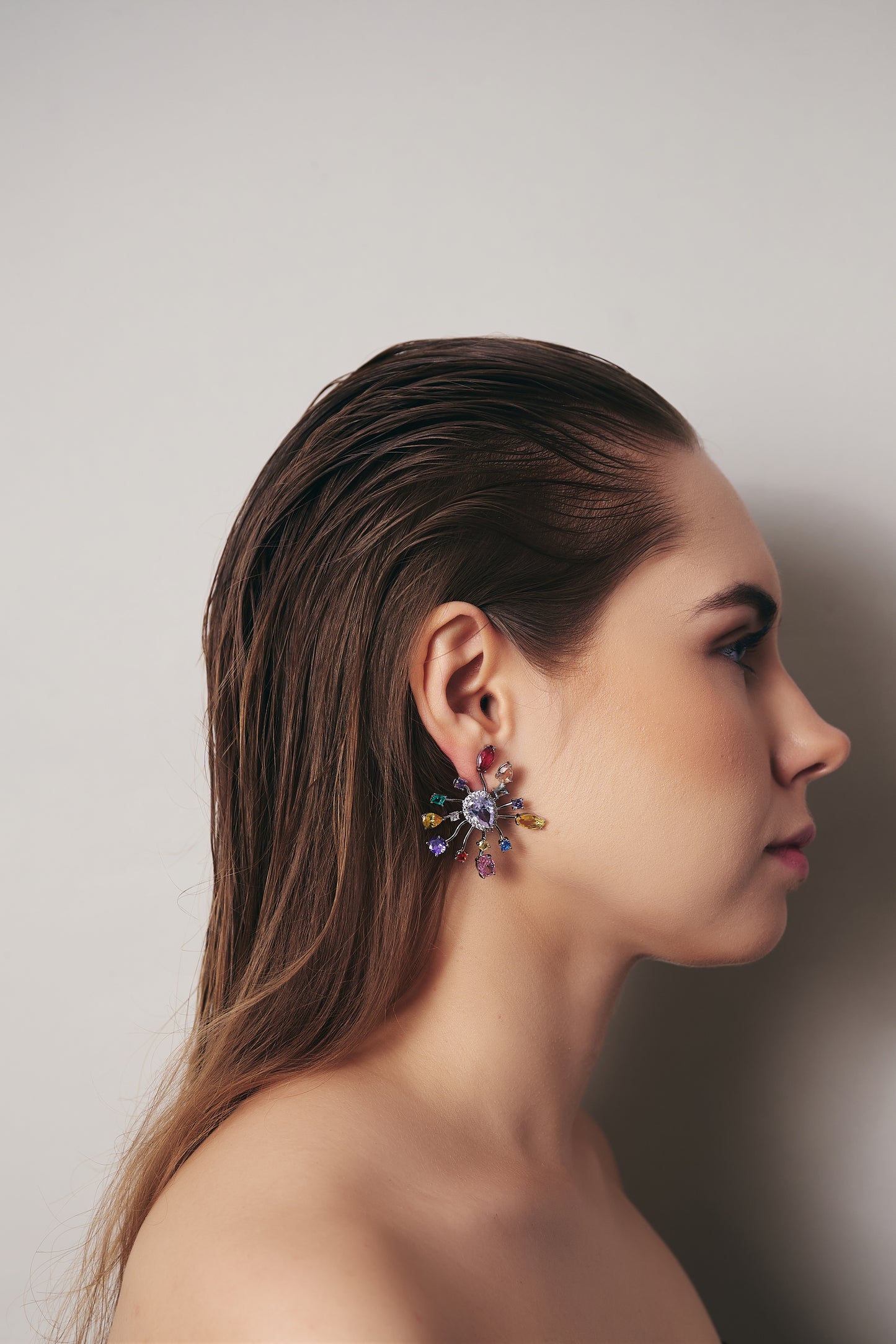 Vortex Stem Earring