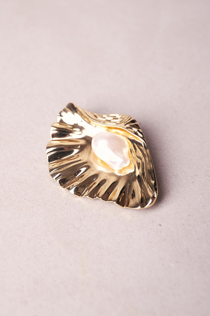 Cosmic Shell Brooch