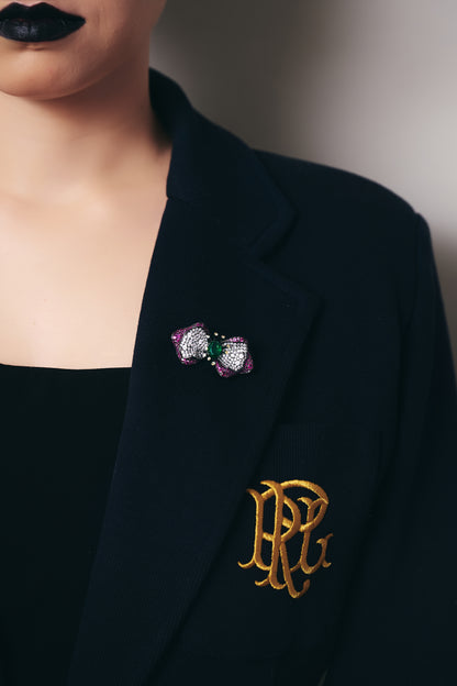 Comet Crust Brooch
