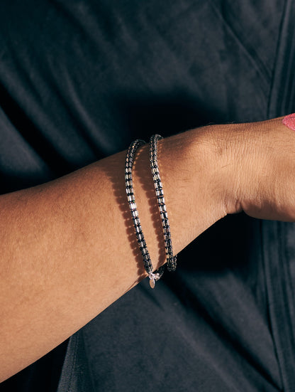 Noir Chain Bracelet (Man)