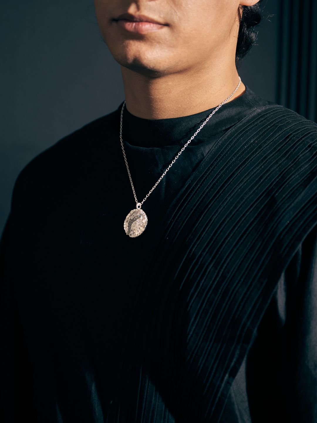 Moonrock Medallion Necklace (Man)