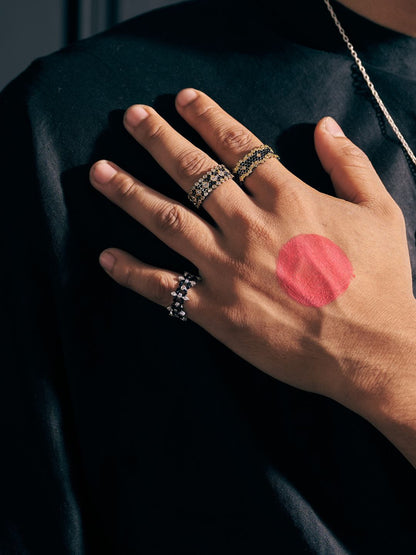 Midnight Blossom Ring (Man)