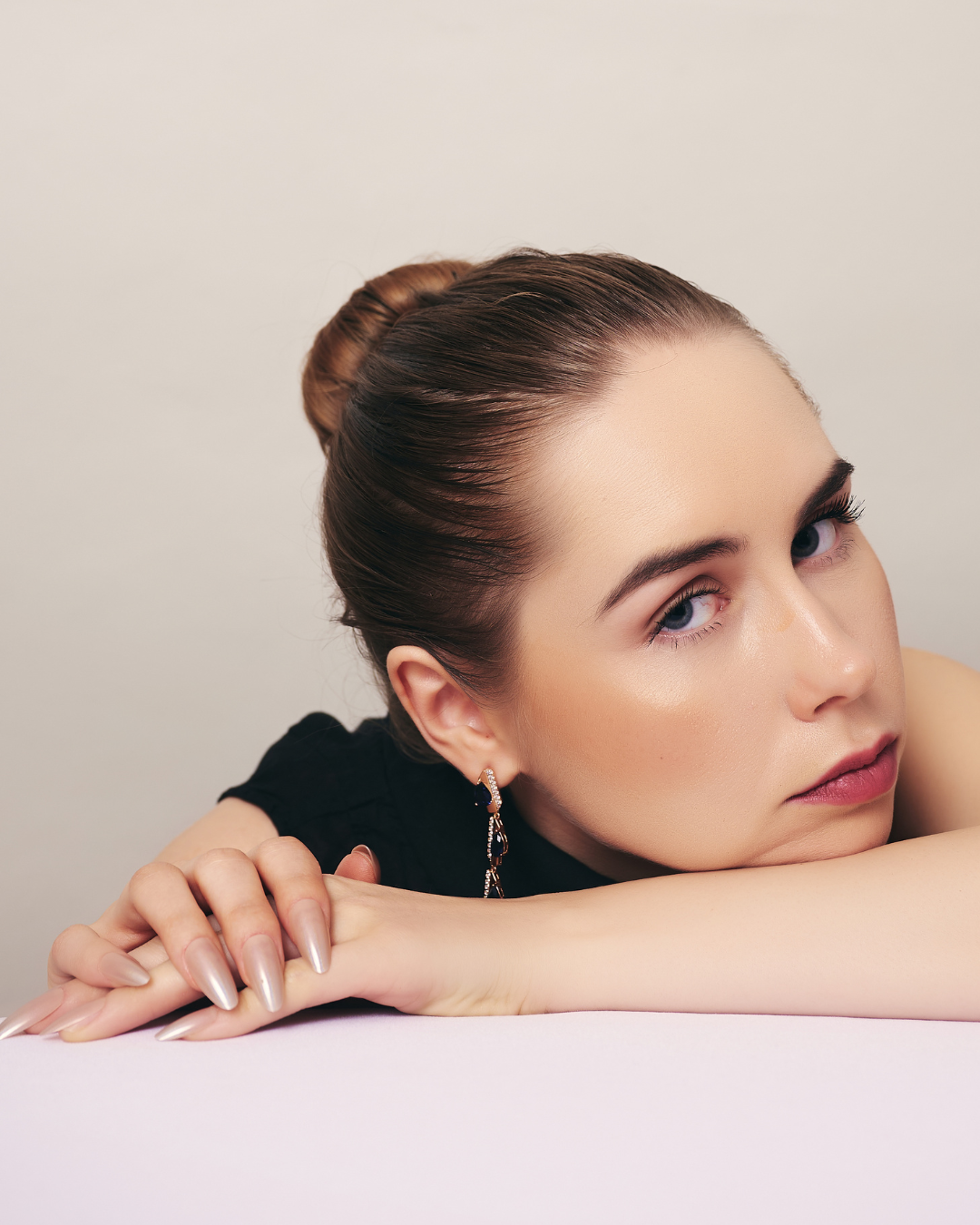 Midnight Orbit Earrings