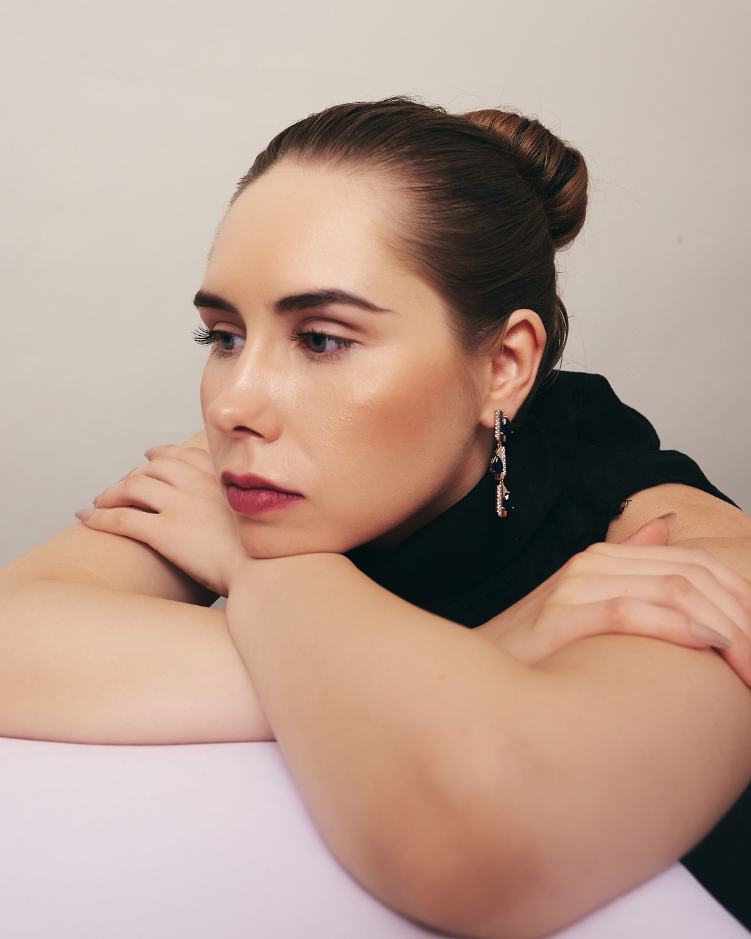 Midnight Orbit Earrings