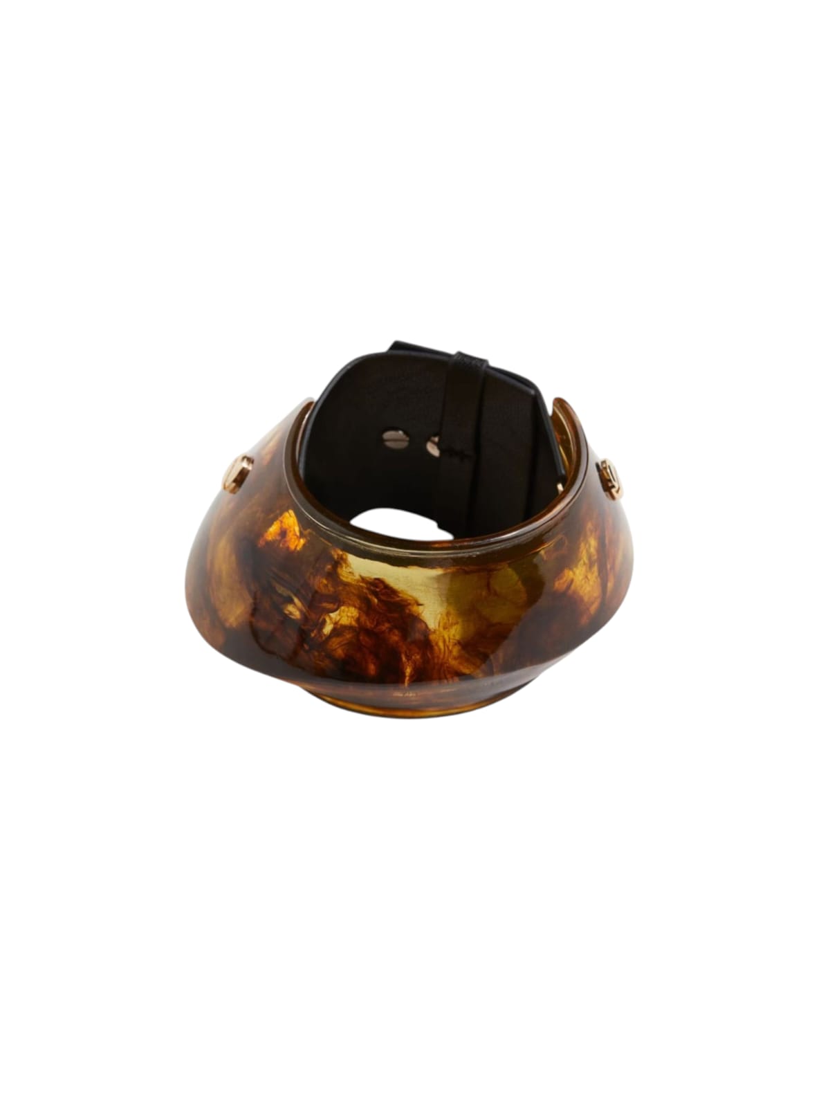Tortoiseshell-patterned handcuff | Statement Handcuff | Bracelet | neo jewelry 