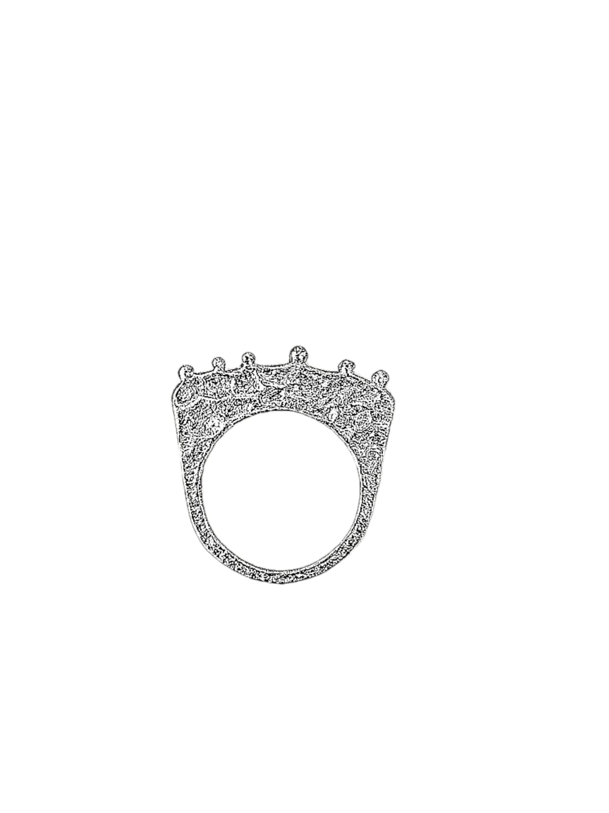 Silver ring with intricate design| Statement Ring | Asymmetrical Ring | neo jewelry 