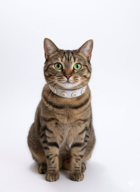 Organic Medallion Pet Collar